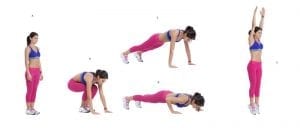 HIIT fat burning exercises