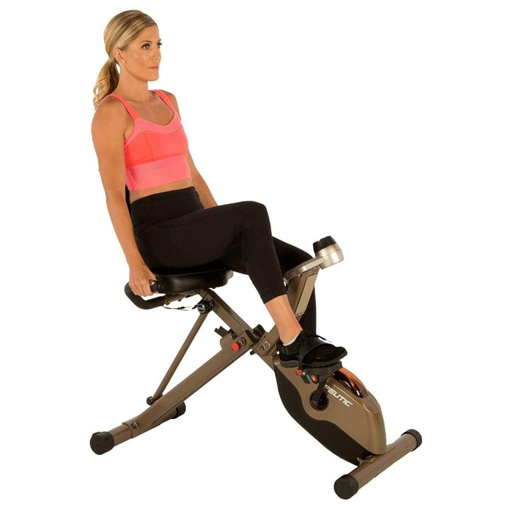 Exerpeutic Gold 525xlr Folding Recumbent Exercise Bike Review