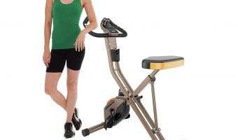 Exerpeutic Gold 500 XLS Foldable Upright Bike