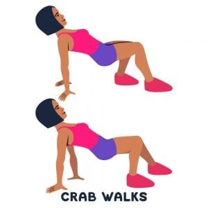 Crab Walk exercise