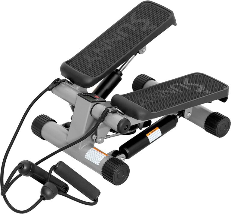 Sunny Health & Fitness Mini Stepper with Resistance Bands Black Review