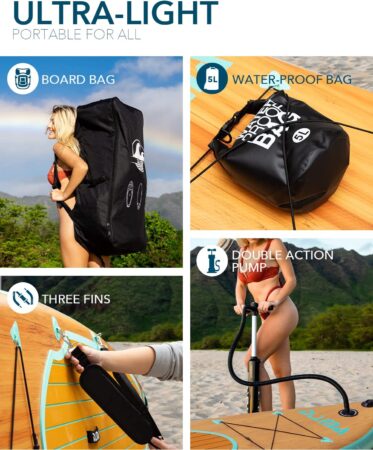 Accessories for DAMA Inflatable Stand-Up Paddle Board